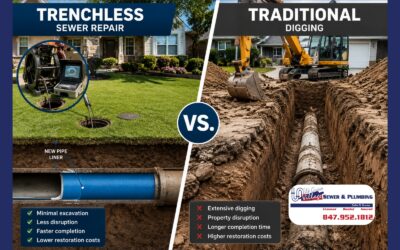 Trenchless Sewer Repair vs. Traditional Digging